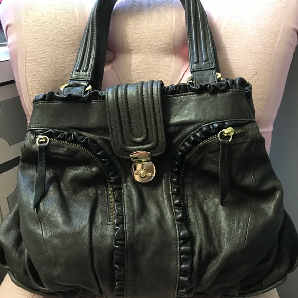 Handbags - Treesje leather handbag